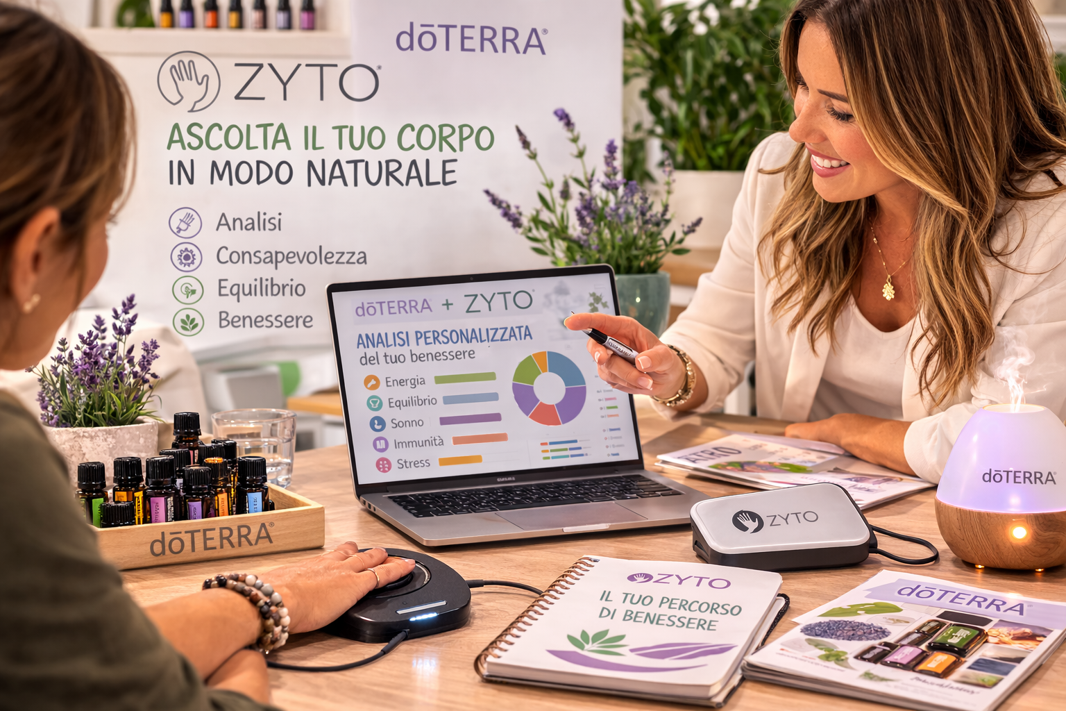 Analisi ZYTO – biofeedback per il benessere naturale
