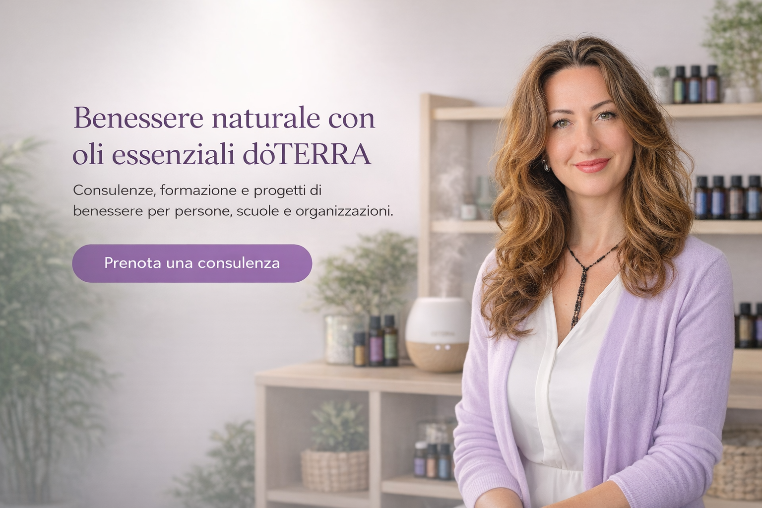 Benessere naturale con oli essenziali dōTERRA