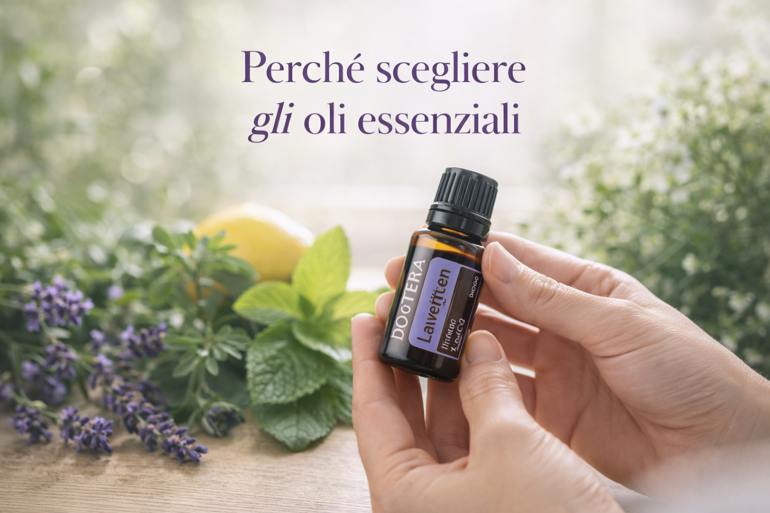 Perché scegliere gli oli essenziali dōTERRA